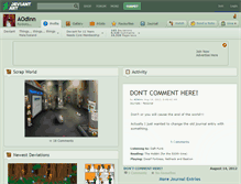 Tablet Screenshot of aodinn.deviantart.com