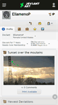 Mobile Screenshot of ellamenop.deviantart.com