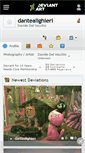 Mobile Screenshot of dantealighieri.deviantart.com