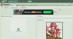 Desktop Screenshot of hongchina.deviantart.com
