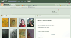 Desktop Screenshot of neonicing.deviantart.com