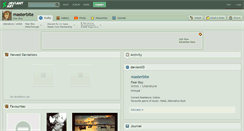 Desktop Screenshot of masterbite.deviantart.com