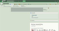 Desktop Screenshot of okayfaceplz.deviantart.com