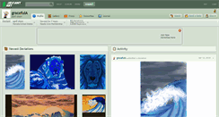 Desktop Screenshot of gracefula.deviantart.com