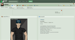 Desktop Screenshot of notrace.deviantart.com