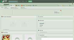 Desktop Screenshot of mickael5.deviantart.com