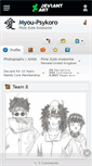 Mobile Screenshot of myou-psykoro.deviantart.com