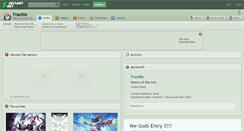 Desktop Screenshot of fractile.deviantart.com