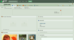 Desktop Screenshot of melon-zest.deviantart.com