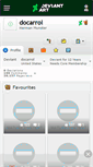 Mobile Screenshot of docarrol.deviantart.com