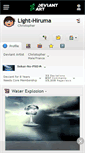 Mobile Screenshot of light-hiruma.deviantart.com