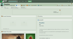 Desktop Screenshot of phasenine.deviantart.com
