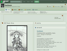 Tablet Screenshot of gavbloom.deviantart.com