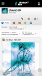 Mobile Screenshot of chaos360.deviantart.com