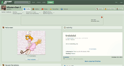 Desktop Screenshot of kitsune-chan-3.deviantart.com