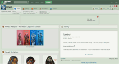 Desktop Screenshot of kinari.deviantart.com