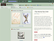 Tablet Screenshot of narnia-fc.deviantart.com