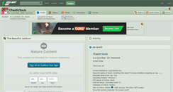 Desktop Screenshot of chaoticsouls.deviantart.com