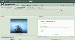 Desktop Screenshot of chrisphotographer.deviantart.com