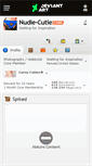 Mobile Screenshot of nudie-cutie.deviantart.com
