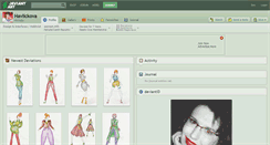 Desktop Screenshot of havlickova.deviantart.com