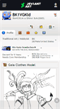 Mobile Screenshot of bk1vgkid.deviantart.com