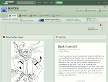 Tablet Screenshot of bk1vgkid.deviantart.com