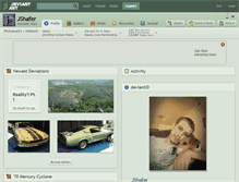Tablet Screenshot of jshafer.deviantart.com