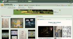 Desktop Screenshot of ffyaoifan1993.deviantart.com