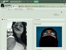 Tablet Screenshot of noirchile.deviantart.com