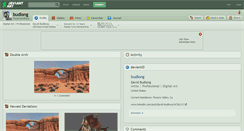 Desktop Screenshot of budlong.deviantart.com