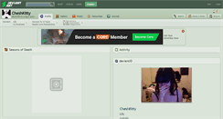 Desktop Screenshot of cheshkitty.deviantart.com