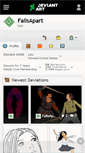 Mobile Screenshot of fallsapart.deviantart.com