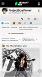 Mobile Screenshot of projectdualpower.deviantart.com
