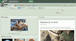 Desktop Screenshot of jpzilla.deviantart.com