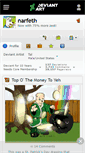 Mobile Screenshot of narfeth.deviantart.com