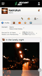 Mobile Screenshot of kaorukun.deviantart.com
