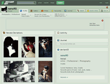 Tablet Screenshot of neno90.deviantart.com