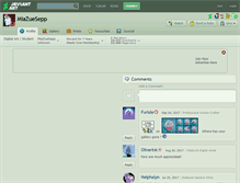 Tablet Screenshot of miazuesepp.deviantart.com
