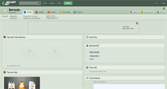 Desktop Screenshot of bernedo.deviantart.com