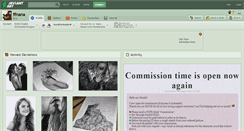 Desktop Screenshot of ffnana.deviantart.com