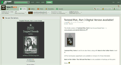 Desktop Screenshot of faile35.deviantart.com
