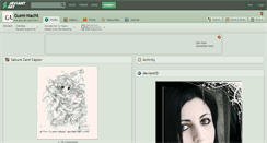 Desktop Screenshot of gumi-nacht.deviantart.com