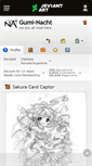Mobile Screenshot of gumi-nacht.deviantart.com