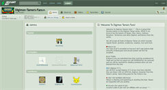 Desktop Screenshot of digimon-tamers-fans.deviantart.com