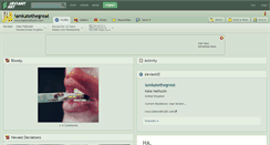 Desktop Screenshot of iamkatethegreat.deviantart.com