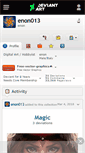 Mobile Screenshot of enon013.deviantart.com