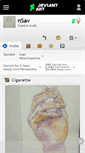 Mobile Screenshot of nsav.deviantart.com