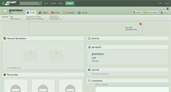 Desktop Screenshot of greenteen.deviantart.com