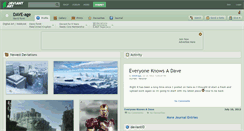 Desktop Screenshot of dave-age.deviantart.com